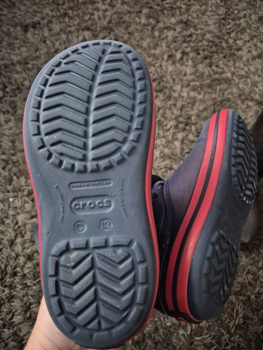 Cizme copii Crocs dublate la interior ,mar c13