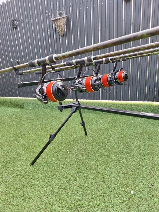 Set complet pescuit la crap Camo 3.9m