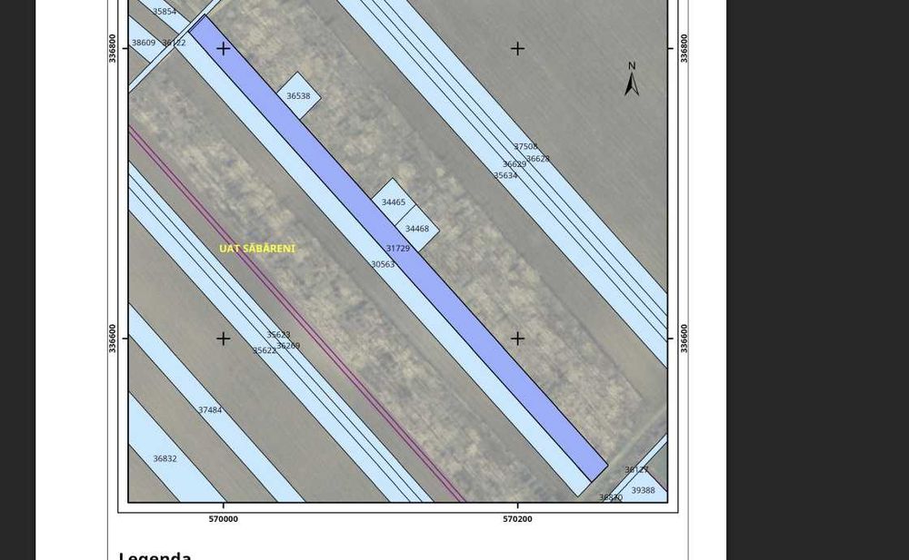 Teren de casa Sabareni linga padure 10 minute pina in Bucuresti