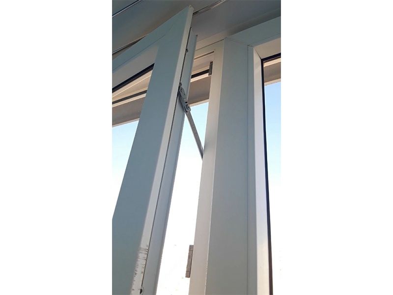 Защита детей на окна, фрамужные ножницы, сложное открывание, ограничит