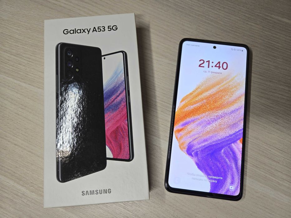 Samsung Galaxy A53 5G 6/128Гб (Рабочий, с дефектом)