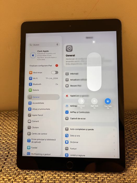 Vând iPad 8 WiFi Only 128 GB baterie 99%