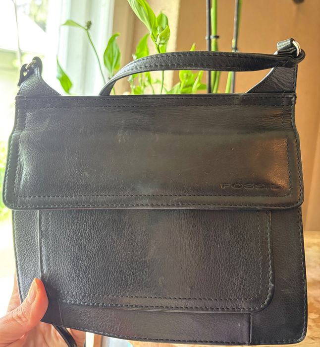 Geantă Fossil 100% piele naturală