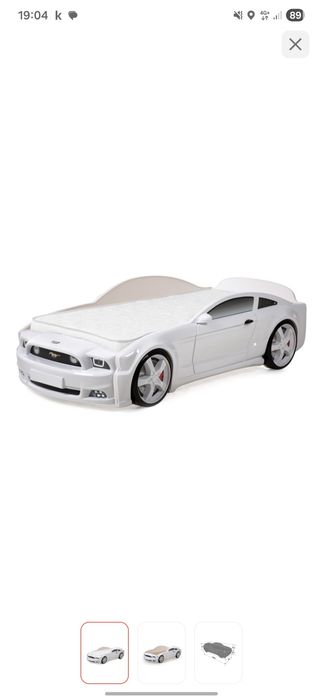 Кровать машина мустанг