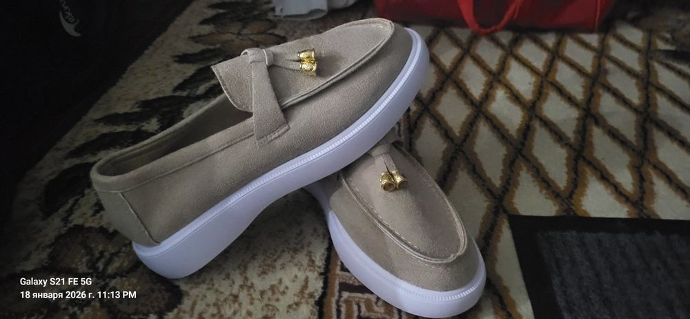 Лоферы новые размер 41-42