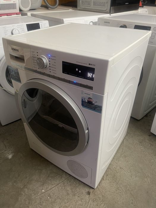 Сушилня Siemens IQ 700, 8 кг., термопомпа.  Инверторен мотор!