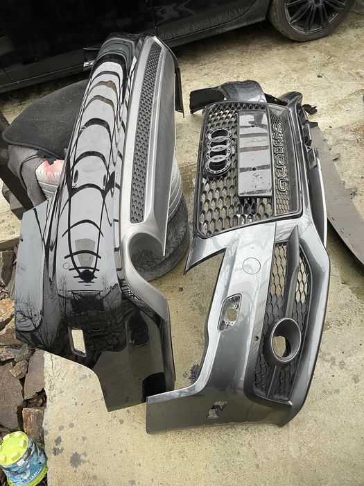 Предна и задна S-line броня Audi A7