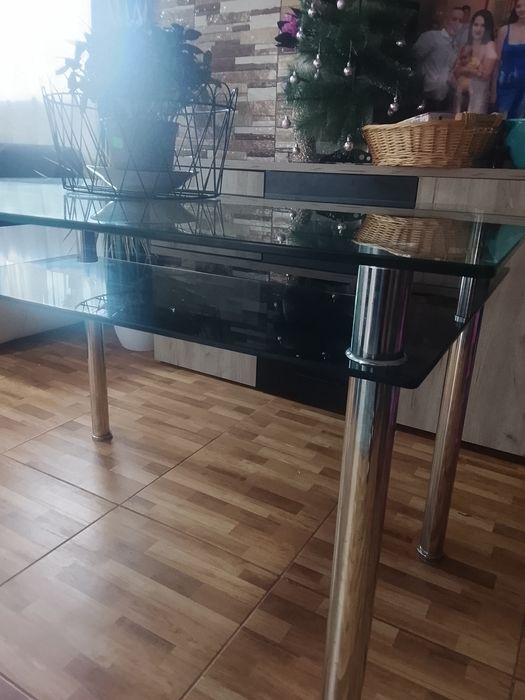 Masă 120/80 de sticlă