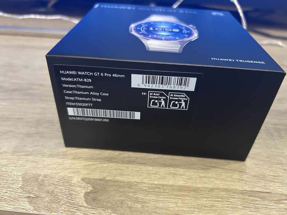 HUAWEI WATCH GT 6 Pro Titanium 24 месеца гаранция ***Промо***