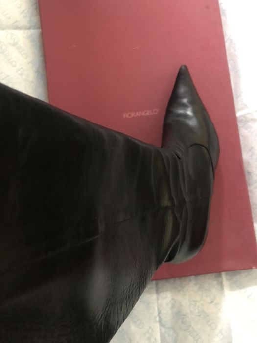 Cizme piele naturala,inalte,marca Fiorangelo