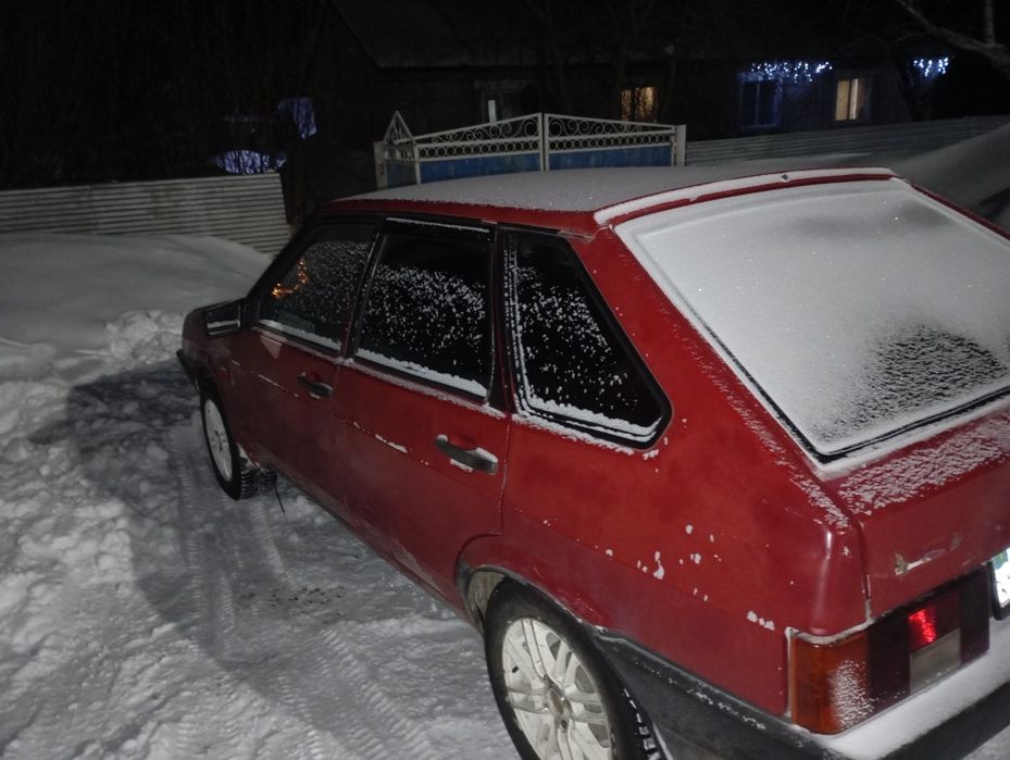 Ваз 2109  на полном ходу