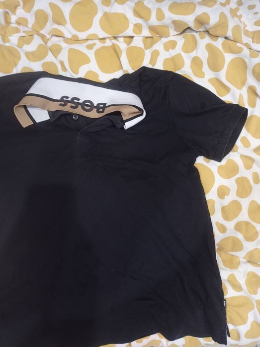 Boss официална тениска с яка