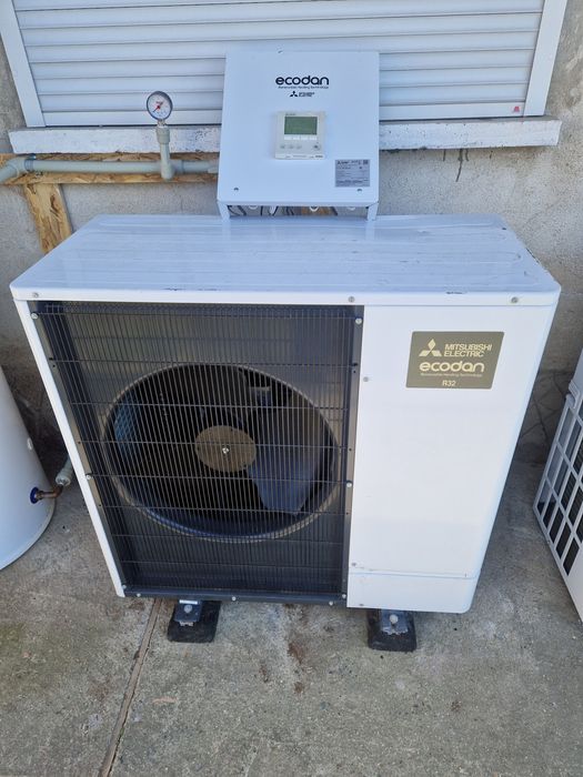 Термопомпа Mitsubishi  моноблог 9kw и 11kw