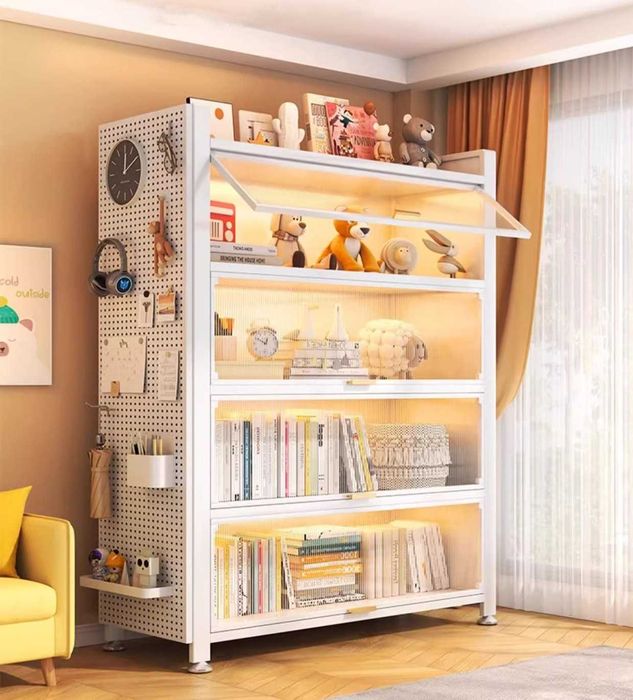 Книжный шкаф-полки для дома/Kitoblar uchun shkaf-javonlar/Полки и шкаф