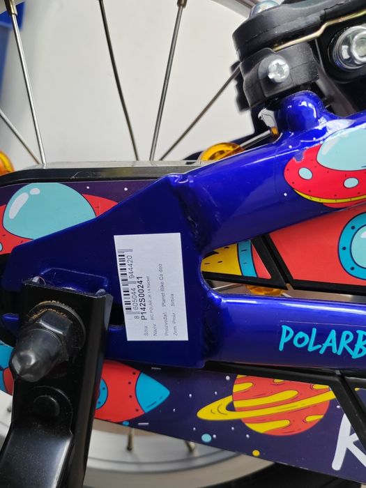 Bicicleta Copii Polar 2023 Rocket - 14 Inch, Albastru