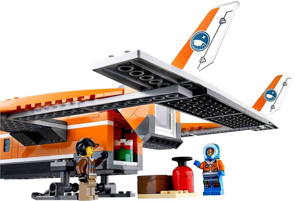 NOU TIP brand L Set Avion cargo de aprovizionare City Arctic 60064