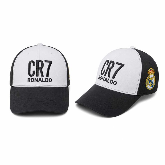 Шапка Роналдо Реал Мадрид Бяла Роналдо CR7 New 2026