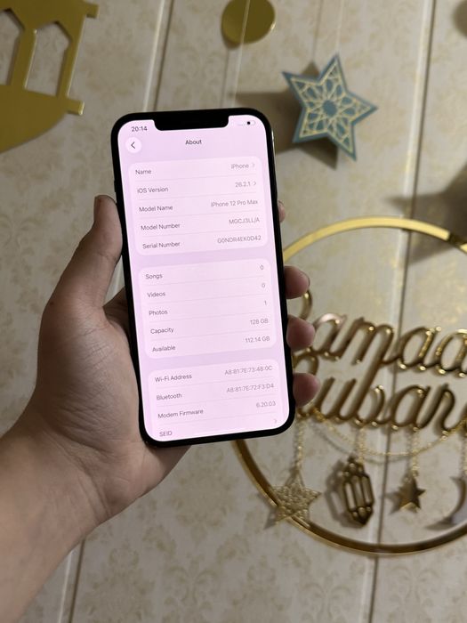 Iphone 13 pro max 87% LLA