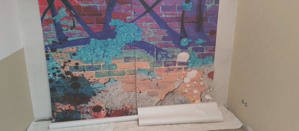 Ремонт.Поклейка обоев