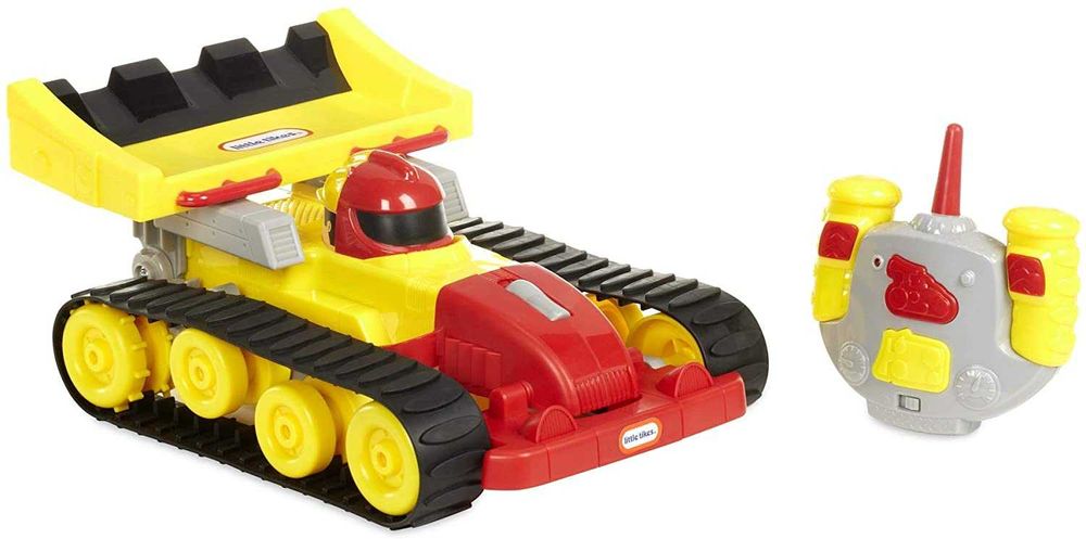 Състезателен Булдозер Трансформираща Кола с дистанционно Little Tikes