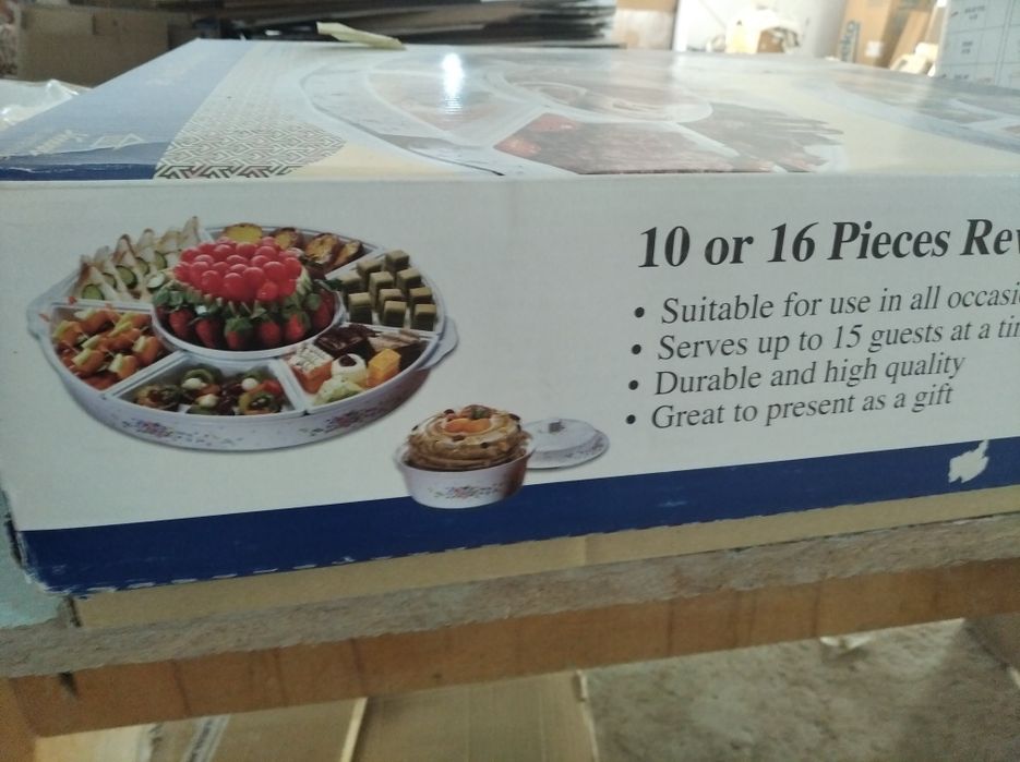 Продам посуду 25 предмет голд,холодильник