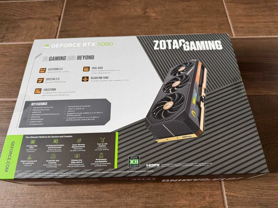 Zotac RTX 5080 16 Gb
