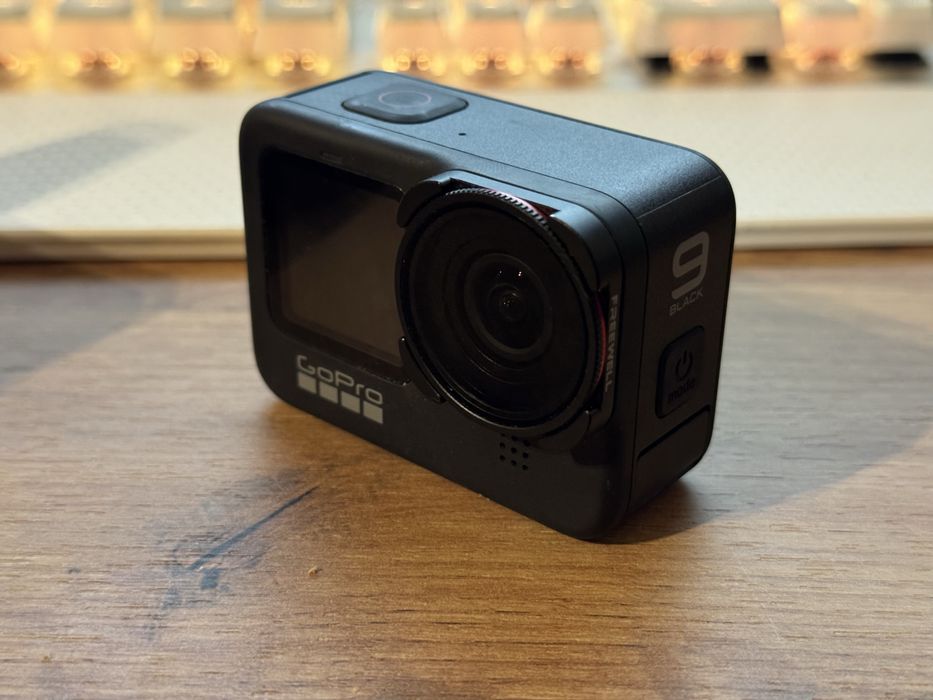 Go pro hero 9 + acumulatori si incarcator si filtru