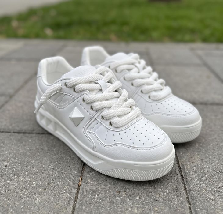 Adidasi Valentino Garavani Alb - Full White