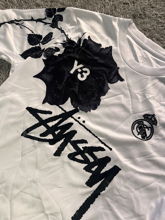 Stussy custom jerseys Real madrid