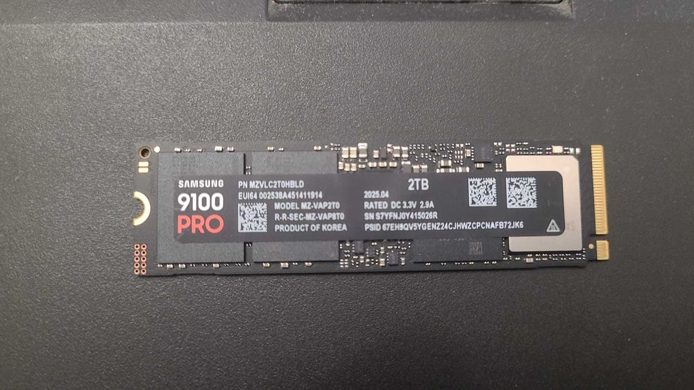 SSD Samsung 9100 PRO de  2TB PCI Express 5.0 , nou