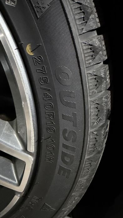 Jante Mercedes Originale AMG R19 In doua Latimi Gume Noi M/S