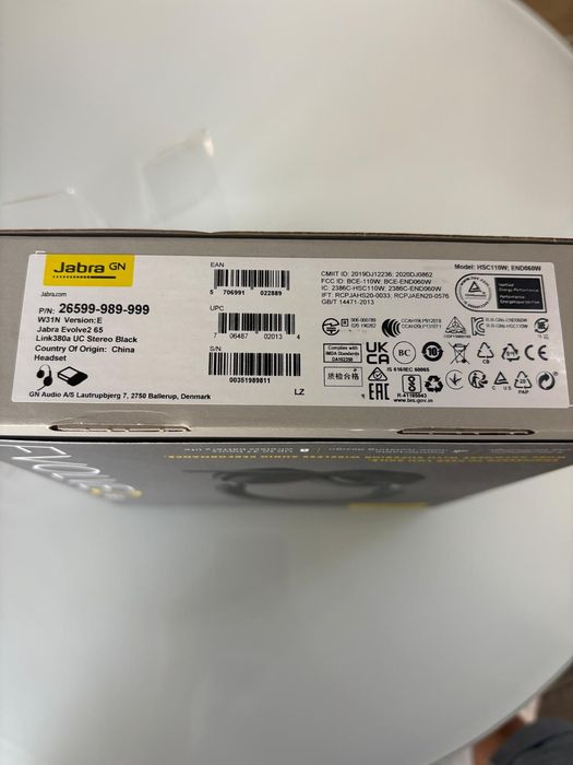 Jabra Evolve 2 65 Amanet BKG