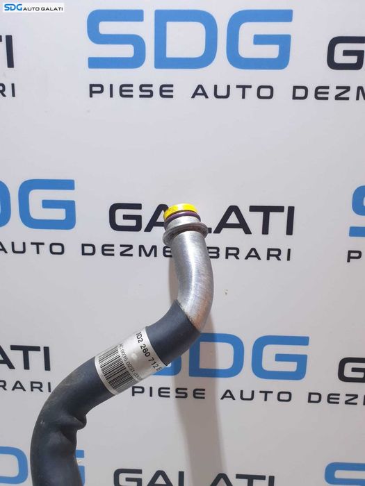 Conducta Teava Compresor AC Clima Climatizare Aer Conditionat Volkswagen Phaeton 2002 - 2016 Cod 3D2260712B 3D2260712G