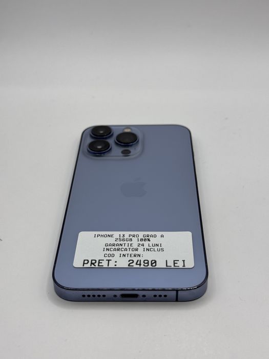 Iphone 13 Pro 256GB 100% Grad A Garantie 24 luni - zonemag.ro