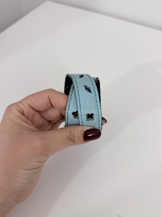 Кожаный браслет женский