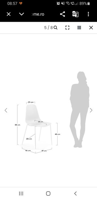 Set  6 scaune The Home