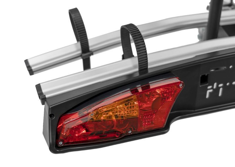 Suport bicicleta pe carlig Merak Rapid, 2 biciclete, maneta, aluminiu