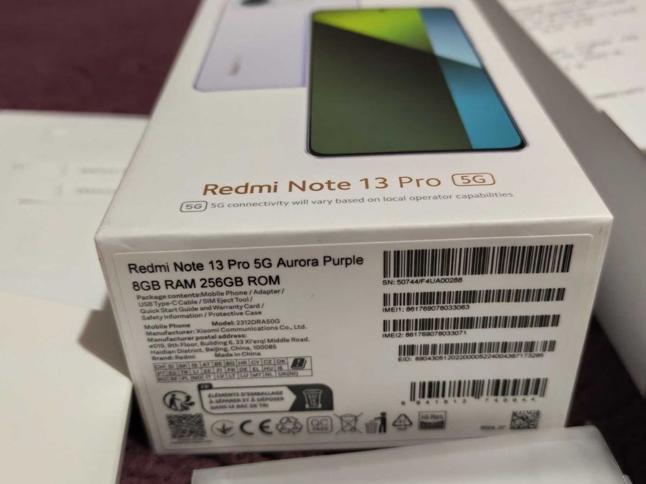 Продавам телефон Xiaomi Redmi note 13 pro 5g