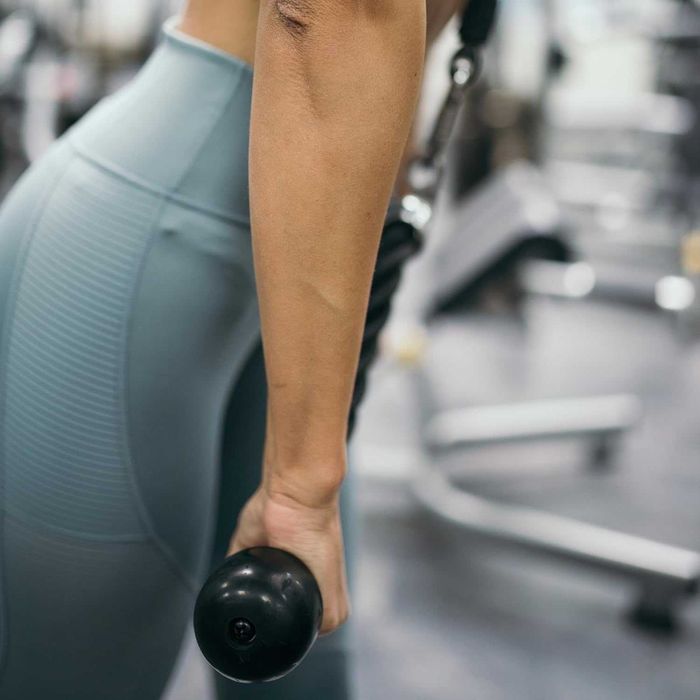 Sfoara pentru Triceps din Nylon cu Manere din Cauciuc Maxim 200kg 70cm