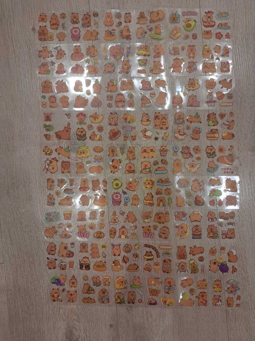 Наклеки с капибарой