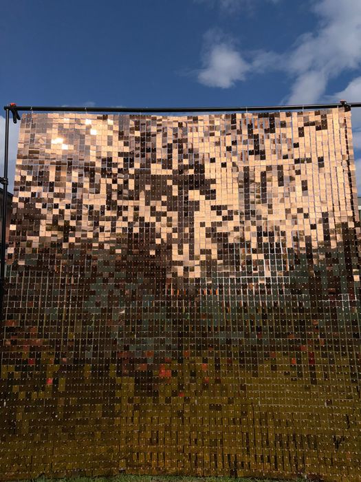 Стена от пайети под наем – фотозона /декорация за събития