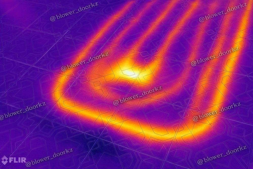 Европейский метод обнаружения теплопотерь. Тепловизор+аэродверь
