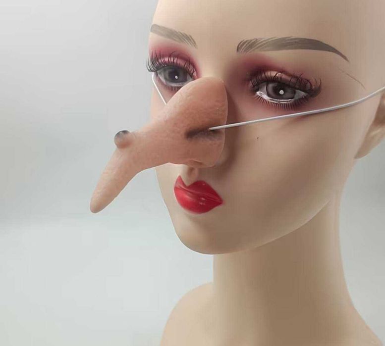 Набор баба яги нос  ведьмы хэллоуин новый год