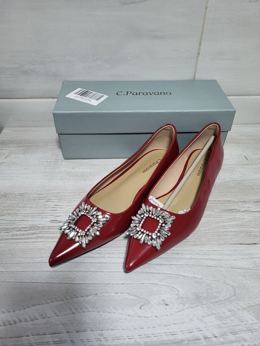 Balerini eleganti piele