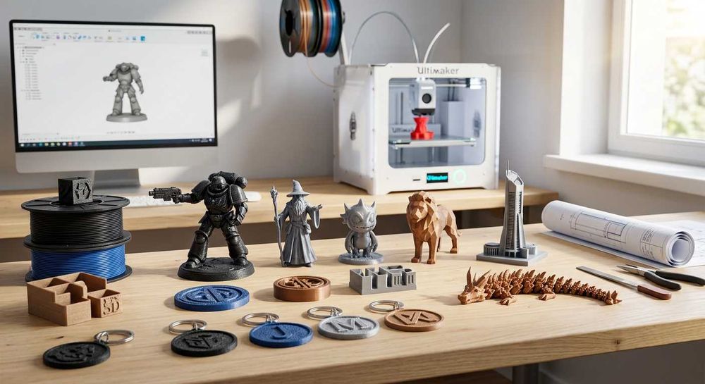 3D pechat: sovg'a, figurka, brelok va statuetka buyurtma asosida