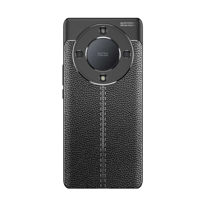 Honor Magic6 Lite / Magic5 Lite - Луксозен Кожен Кейс Гръб AF