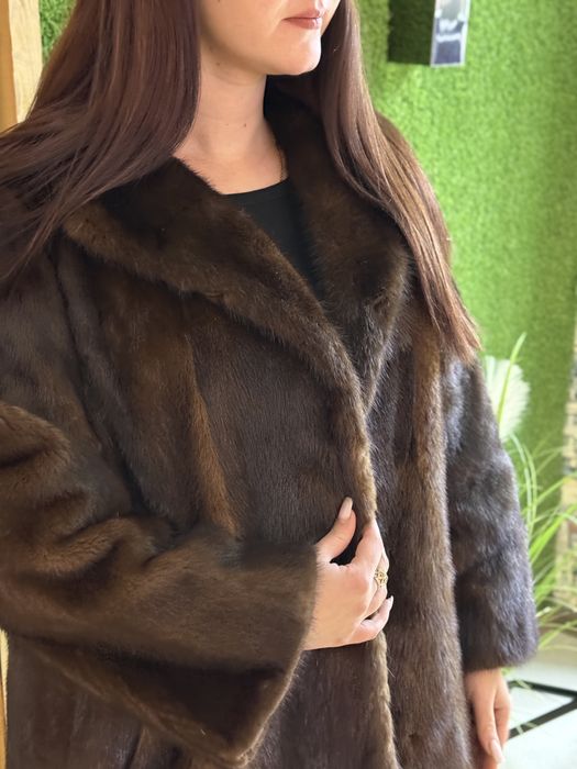 Норковый полушубок