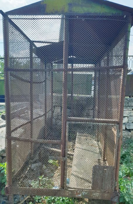 Метален кош за съхранение на царевица и други земеделски култури