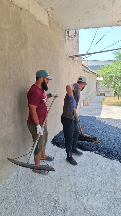 Укладка асфальта