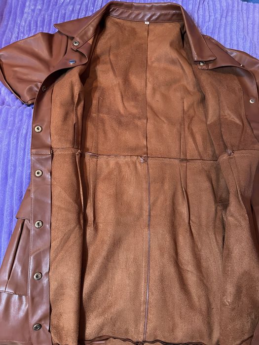 Продам кожанное платье